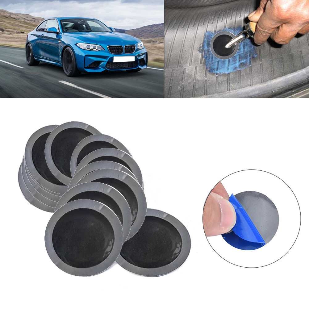 150 Naturkautschukflicken, 42 Mm, Zur Reparatur Von Autoreifen, Kaltflicken Ohne Schlauch