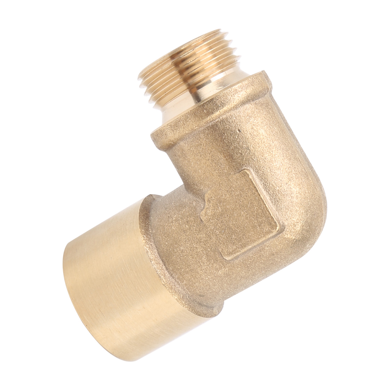 90°-sauerstoffsensor-adapterverlängerung M18x1,5 Messing, Lambdasonden-abstandshalter, Kfz-zubehör, 1,5 Mm Steigung