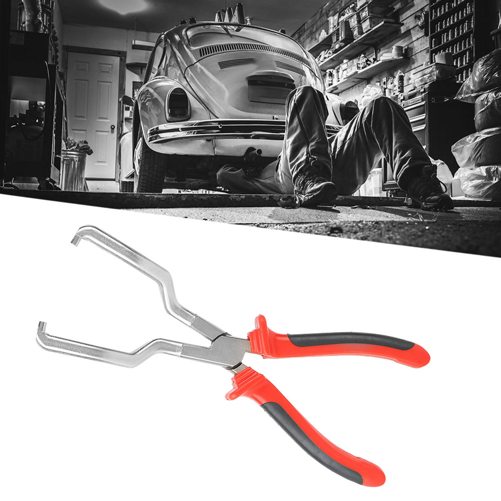 Werkzeug Und Klemme Zum Entfernen Von Kraftstoffleitungsschläuchen, Autoreparaturwerkzeug Aus Kohlenstoffstahl, Auszieher Für Kraftstofffilteranschlüsse.