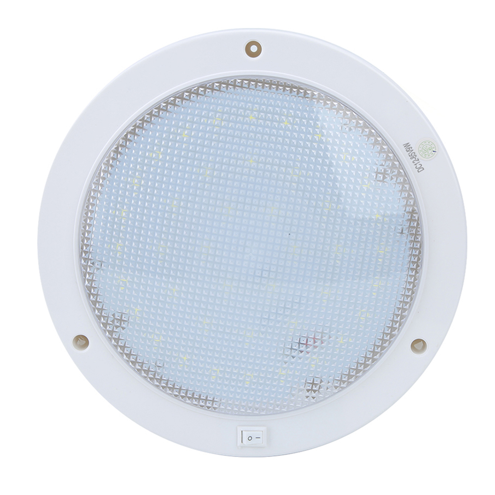 42 Leds, 12 V, 9 W, 840 Lm, Helle Runde Deckenleuchte Für Auto, Boot Und Zuhause, Warmweißes Licht