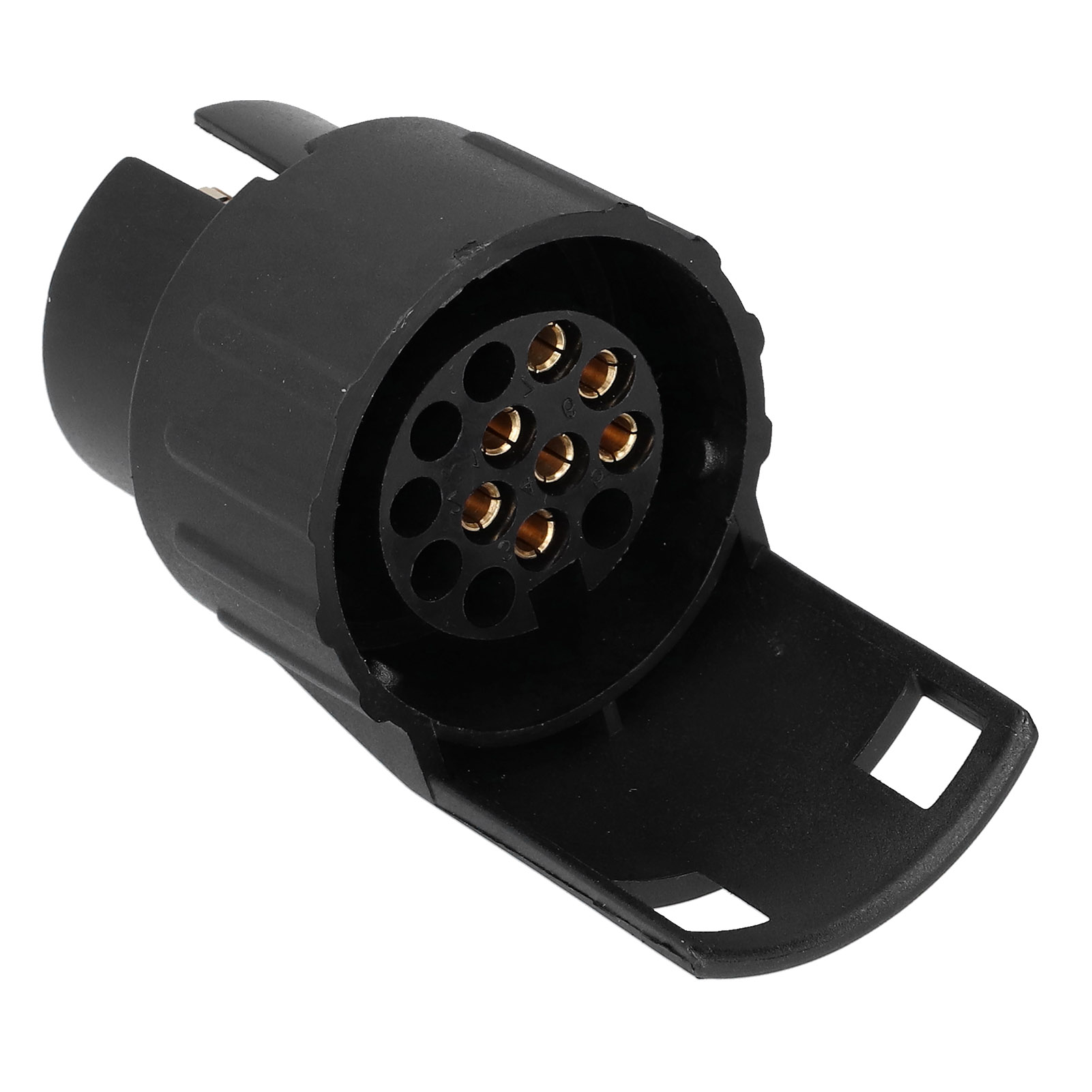12v Europäisch 13-poliger Stecker Auf 7-polige Steckdose Adapter Für Lkws, Wohnmobile, Wohnwagen, Anhänger, Nutzfahrzeuge.