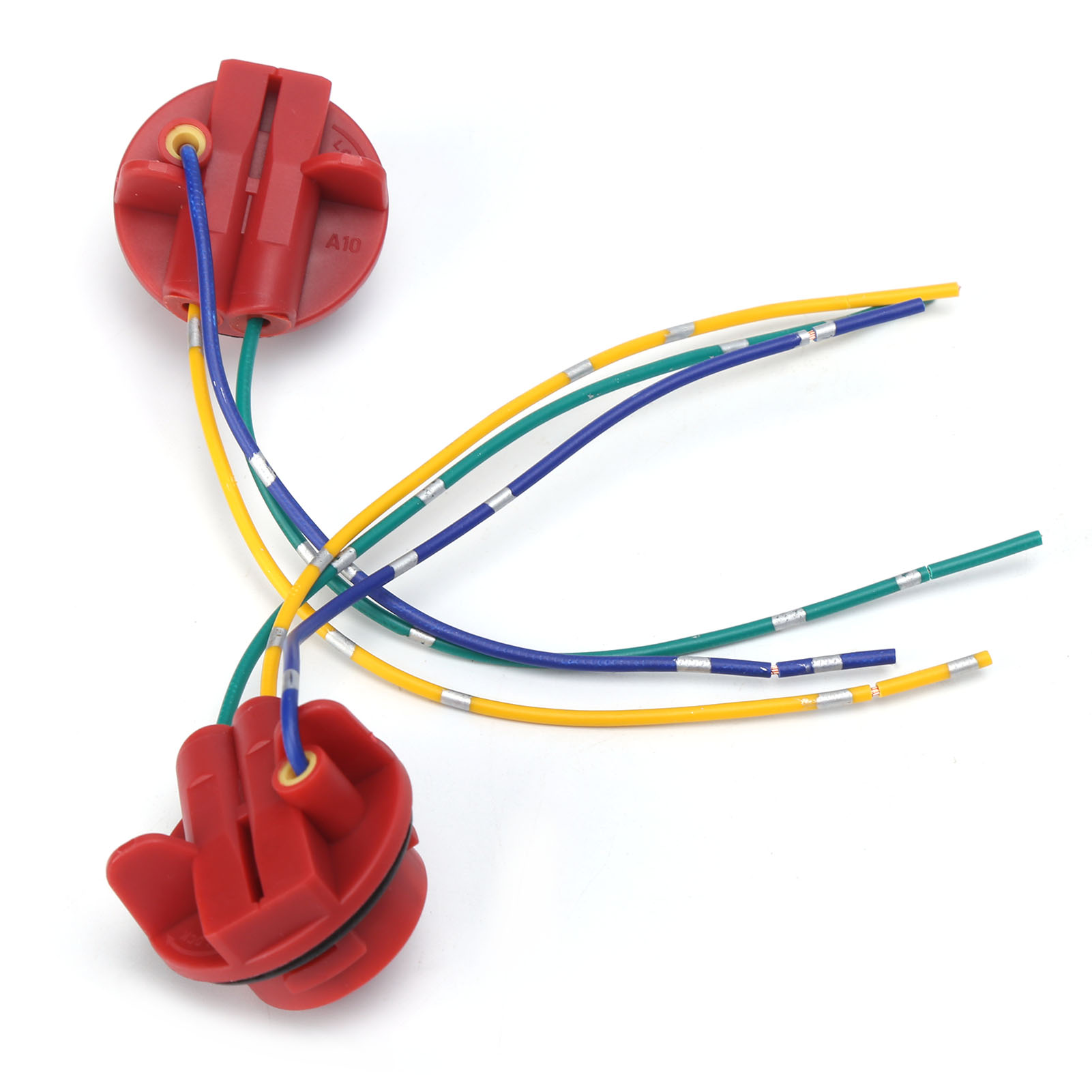 X 1157 12v Lichtadapterfassungen Mit Kabelbaum Für Blinker, Bremslichter Und Tagfahrlichter – Rot, 2er-pack