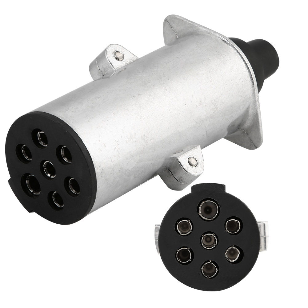 24v 7-poliger N-stecker Für Anhängerkupplung, Adapter Für Lkw, Wohnwagen, Wohnmobil