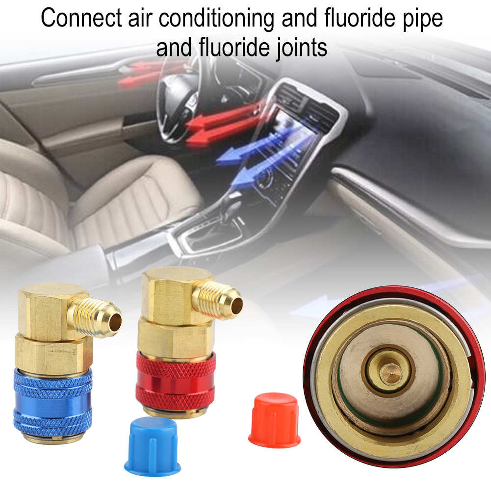 Schnellkupplungen Für R134a-klimaanlagen Im Auto, Kältemittelkupplung, Stecker/buchse, Dichtungspaar, Nachfüllen Von Auto-klimaanlagen.