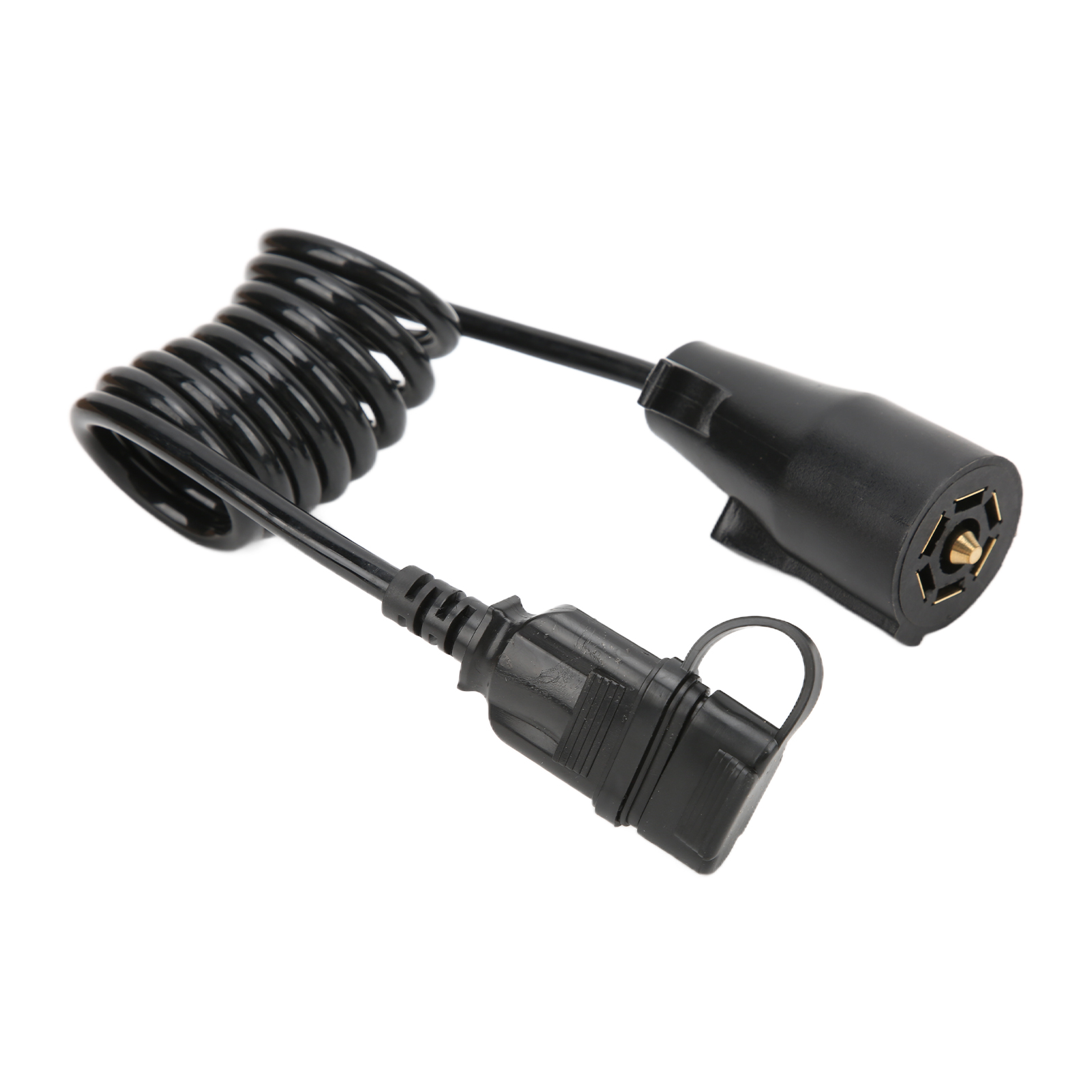 4-poliger Auf 7-poligen Flachstecker-adapter, Wasserdicht Und Staubdicht, Für Anhänger, Pkw, Transporter Und Wohnmobile