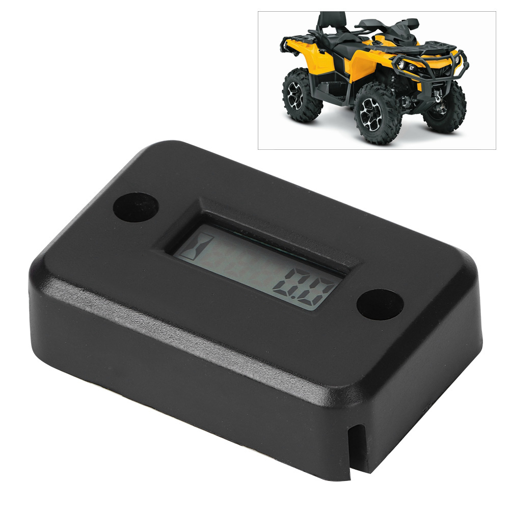 Wasserdichter Drehzahlmesser, Vibrations- Und Betriebsstundenzähler Für Motorräder, Geeignet Für Atv-benzinmotoren