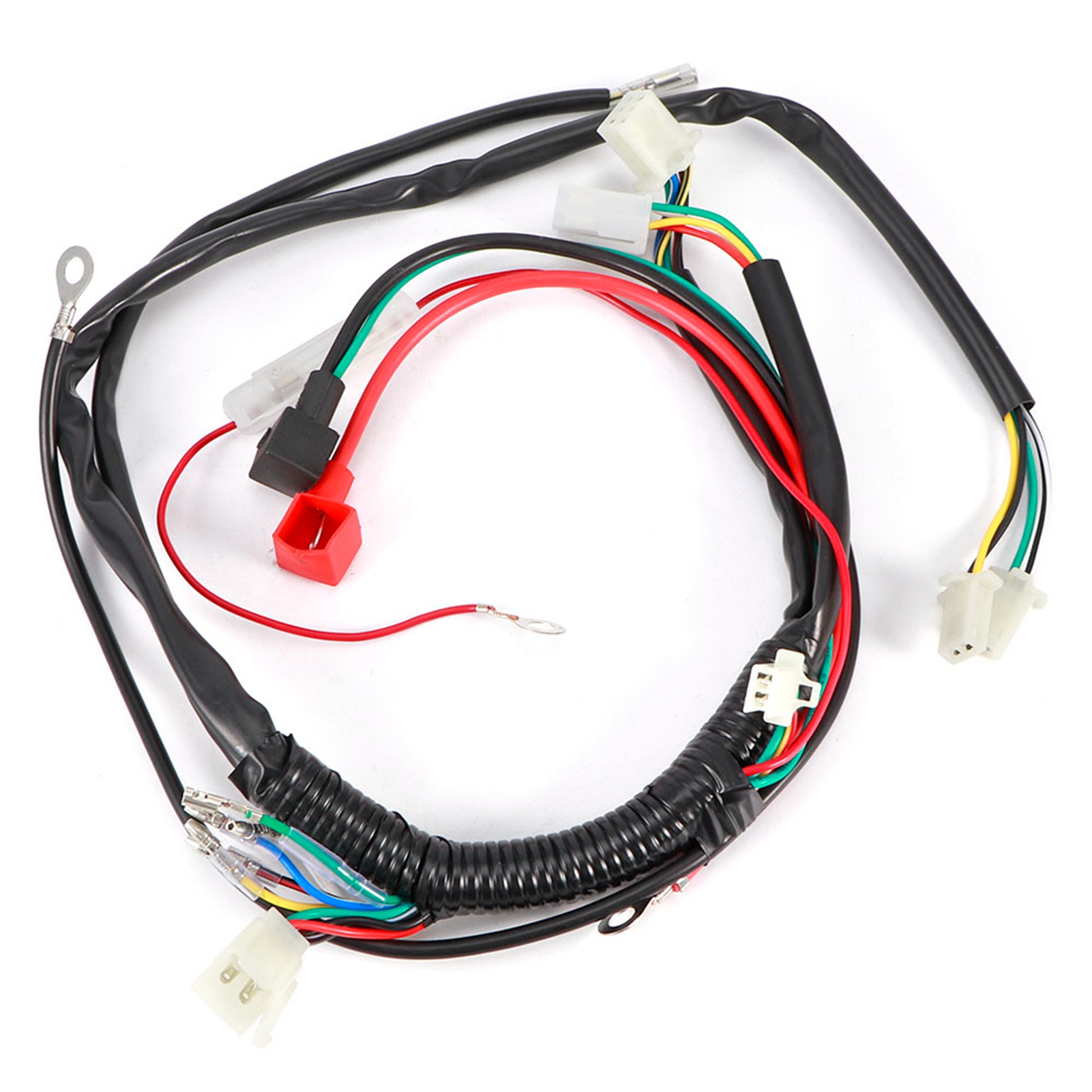 Elektrischer Anlasser-kabelbaum Für Pitbike, Motorrad, Atv, Quad (70 Cm³, 90 Cm³, 110 Cm³, 125 Cm³)