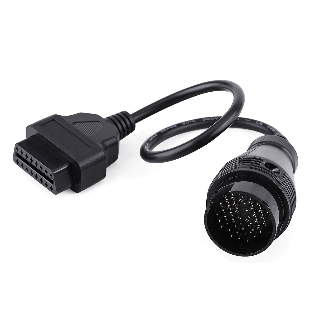 Obd2 38- Auf 16-pin-adapter, Diagnosekabel Für Mercedes-benz, Kompatibler Stecker, Kfz-testgerät, Robuste Qualität.