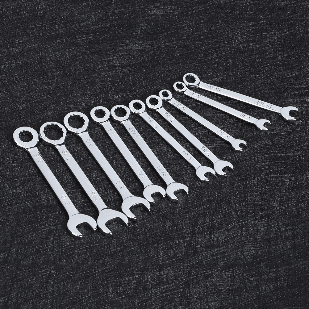 10-teiliges Set Mini-schraubenschlüssel, Dodekagon-pentalobe-kombinationsschlüssel, 4–11 Mm (5/32–7/16 Zoll).