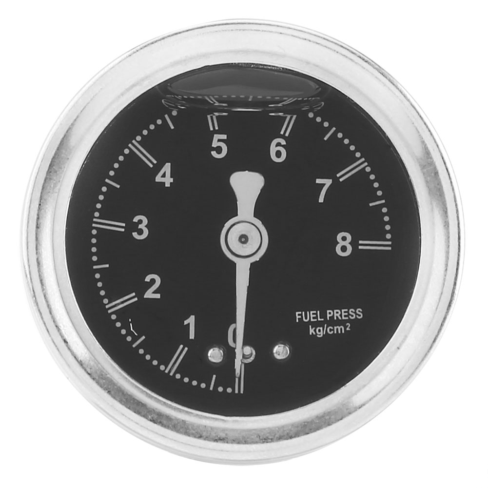 Universeller Kraftstoffdruckregler Aus Aluminium Mit Manometer, Einstellbar, Rot, Für Pkw