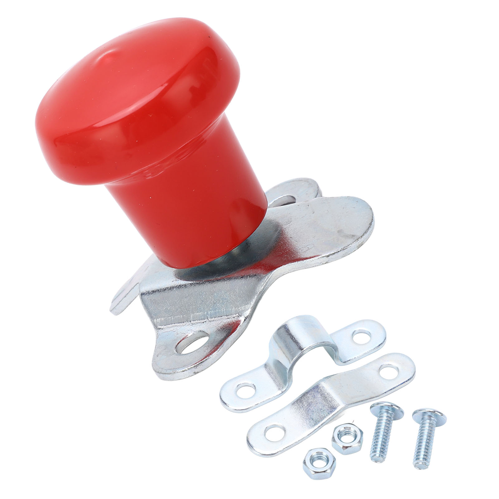 Spinner-lenkrad 3004-2348 Rot Universal-fahrhilfe Mit Tiefem Griff Für Auto, Lkw, Boot, Traktor Zubehör