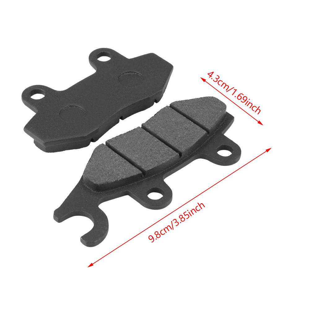 Motorrad-bremsbelagsatz Für Kawasaki Ex250 Ninja 250r 2008-2012 Und Ex300 Ninja 2013-2016, Bremsbeläge
