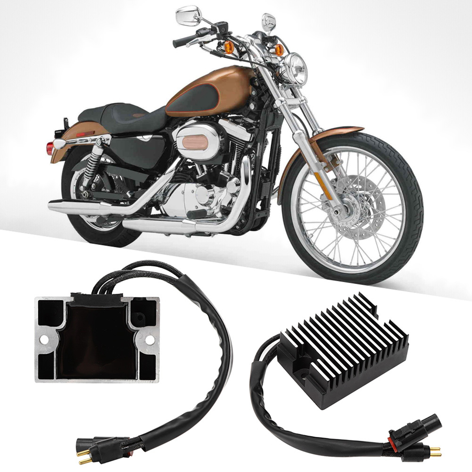 Spannungsregler-gleichrichter Für Motorräder, Passend Für Xl 1200c Custom/1200 S Sport 74523‑94a