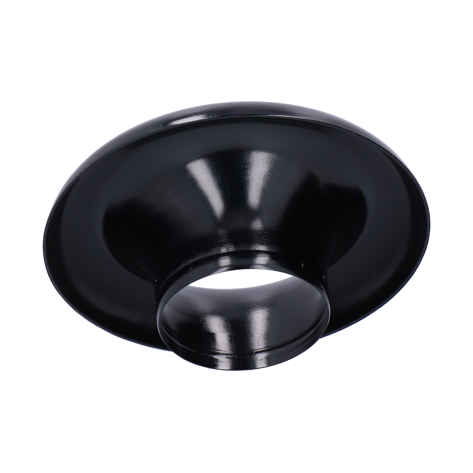 4-teiliger Kaltluftansaugtrichter, Turbokegel, Geschwindigkeitsadapter, Schwarze Aluminium-cnc-verzierung, Autozubehör.