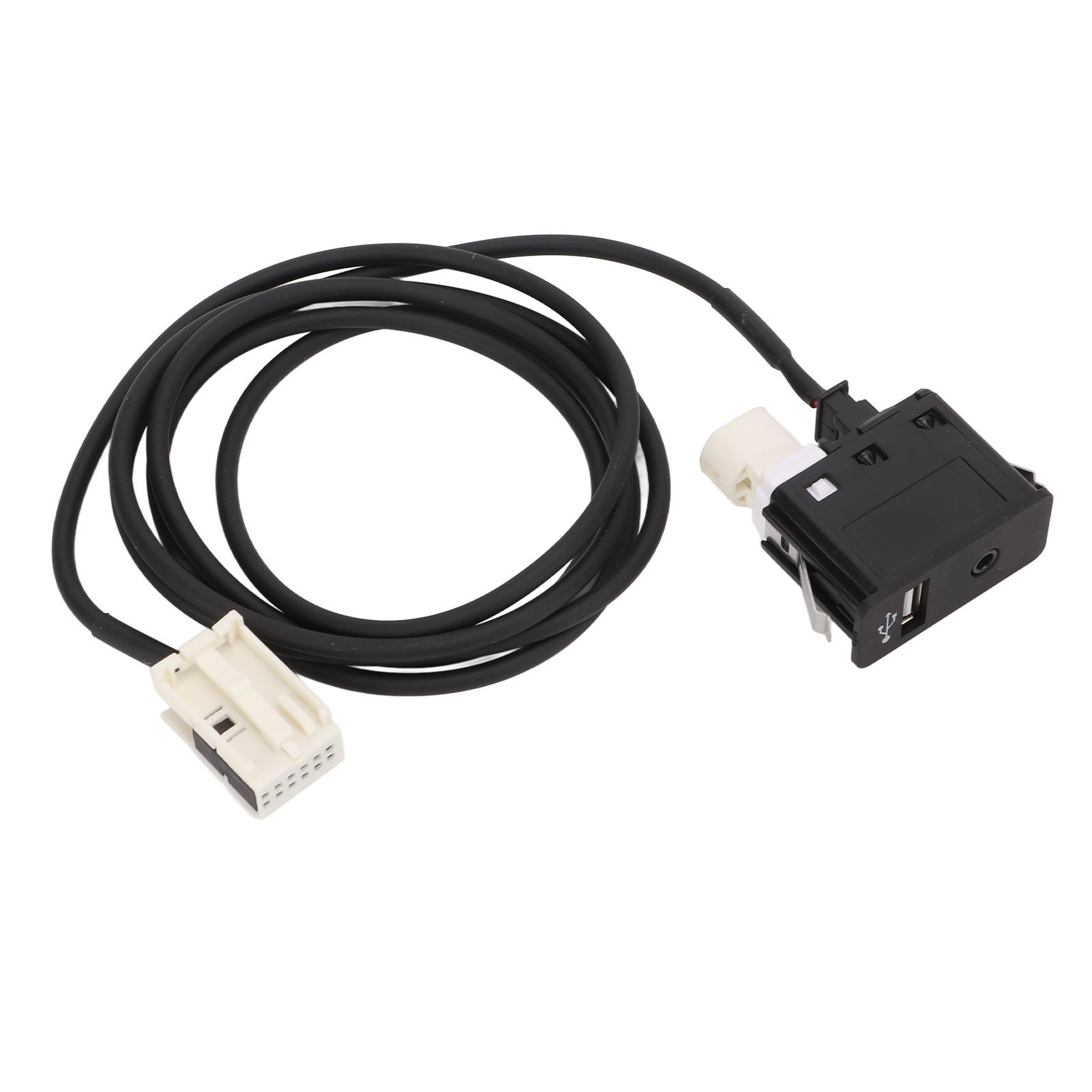 Usb-aux-adapteranschluss Mit Kabel Und Kabelbaum, Verschleißfester Ersatzstecker Für Bmw 3er, Z4, X5, X6
