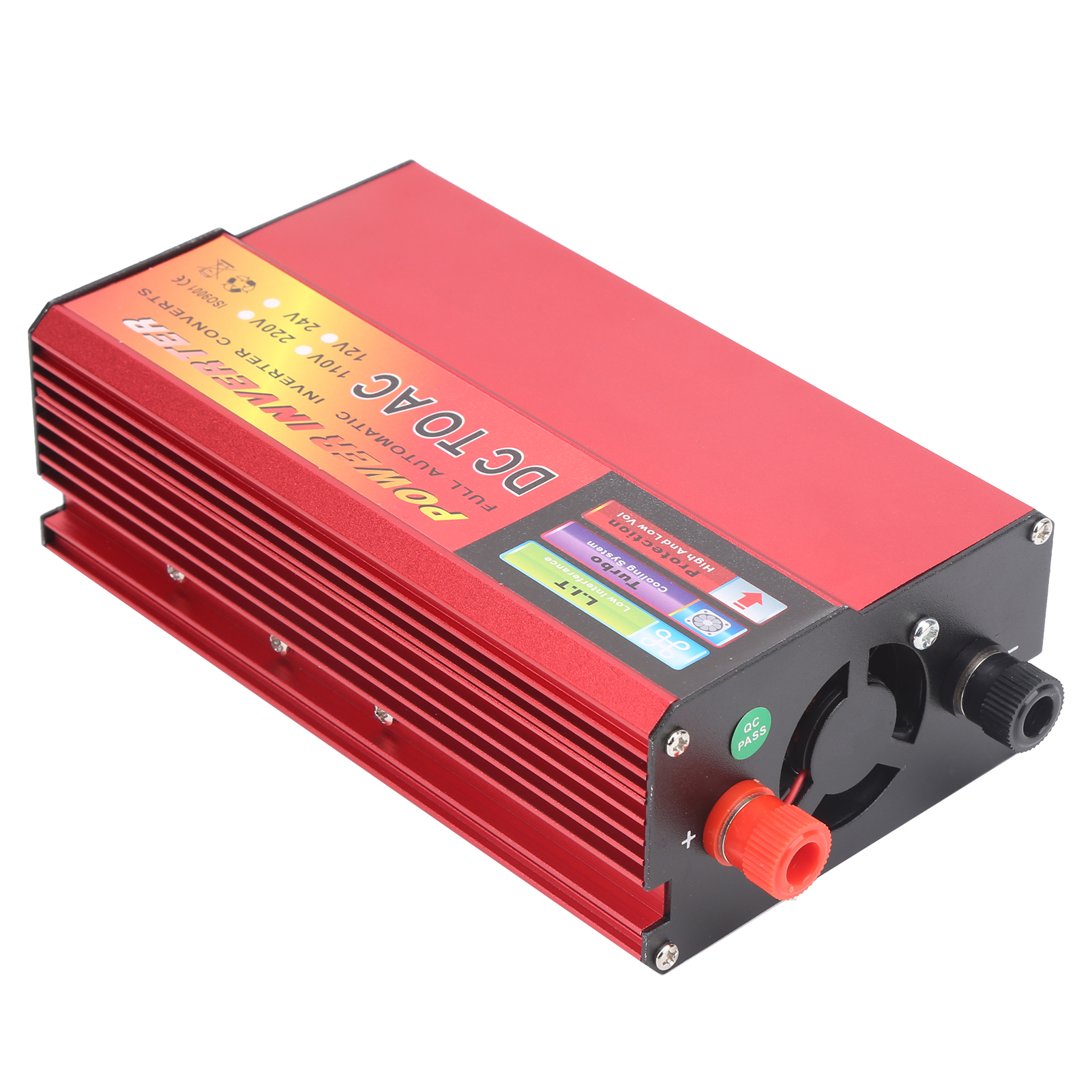 800-w-wechselrichter (24 V Auf 110 V) Mit Usb-anschluss, Digitaler Spannungsanzeige Und Modifizierter Sinuswelle, Ideal Für Camping Und Fahrzeuge