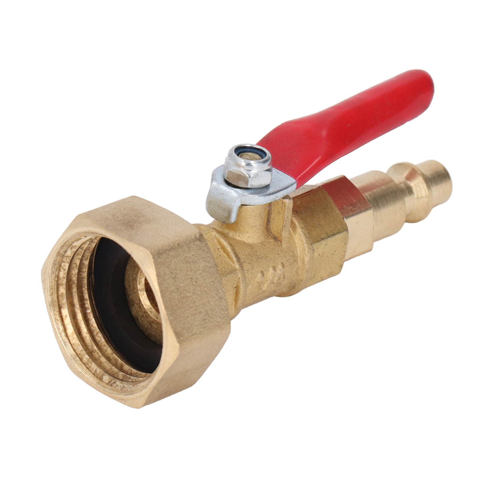 Winterablaufanschluss Aus Messing, 1/4"-schnellanschluss (außengewinde), 3/4"-ght-außengewinde, Sprinkleranschluss (innengewinde) Für Wohnmobile Und Yachten