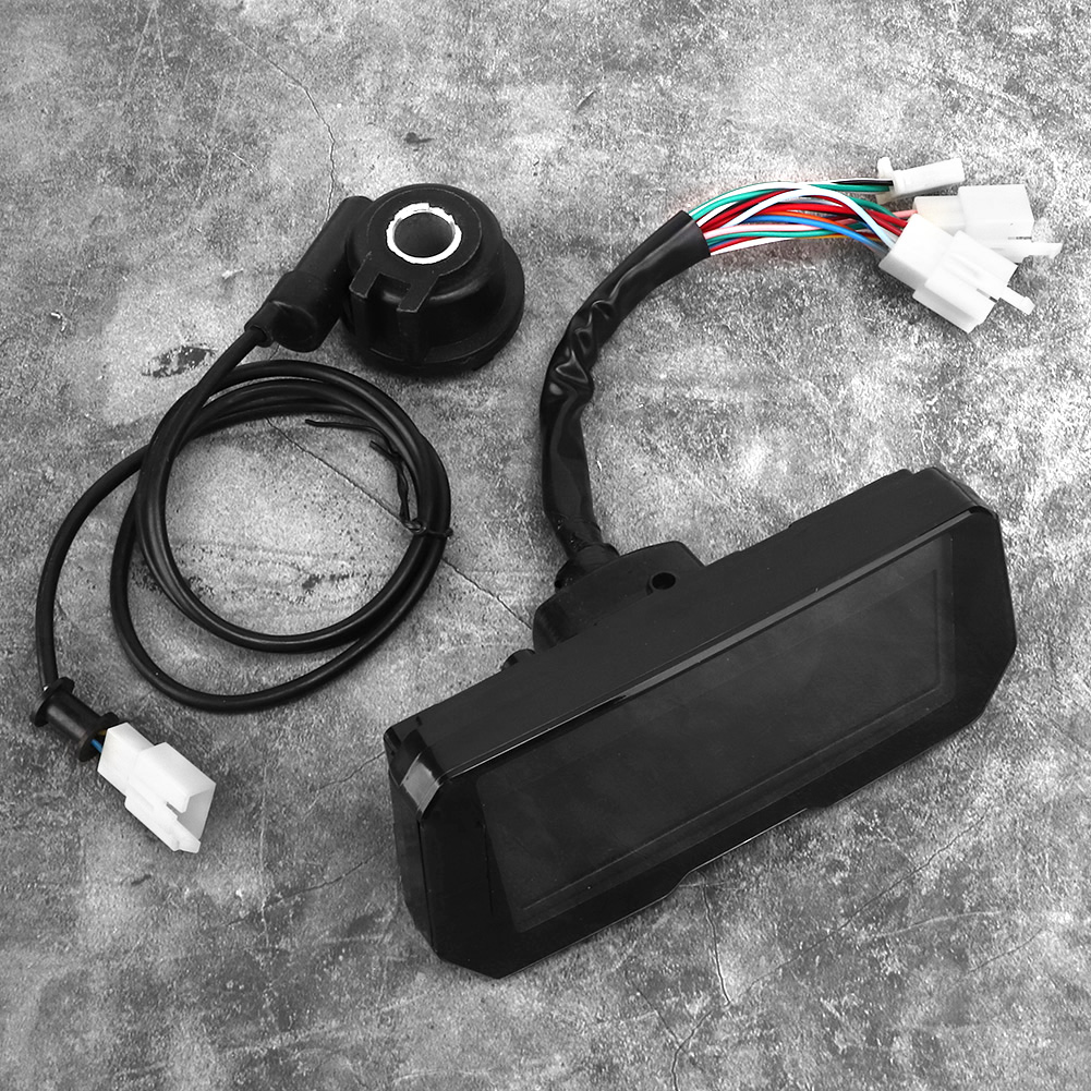 12000 U/min Kilometerzähler, 6 Gänge, Lcd-digitaltacho, Universell Für 2/4-zylinder-motorräder