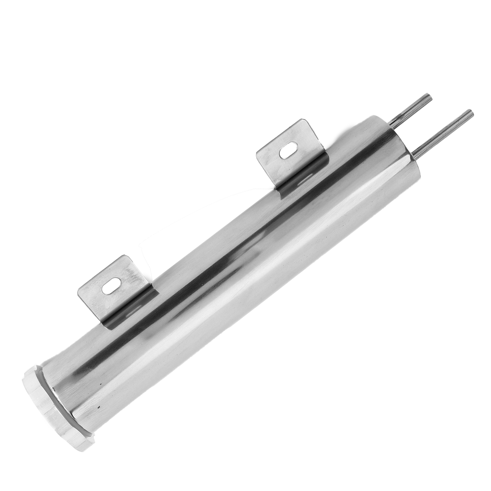 Set Aus 2 10-zoll-edelstahl-kühlerüberlaufbehältern Mit Universellen Montagehalterungen
