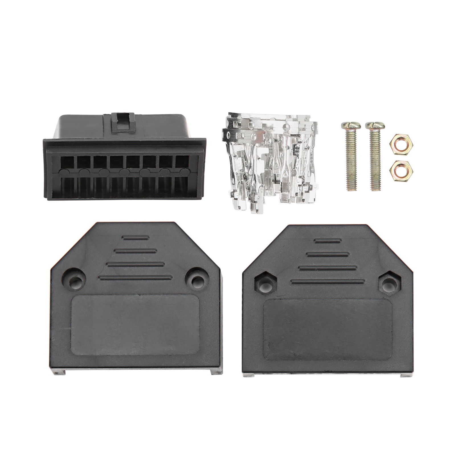 Universeller 16-poliger Obd2-stecker (männlich), Kfz-diagnosestecker-adapter, Fahrzeug-scan-tool-kit Für Elektronische Tester.