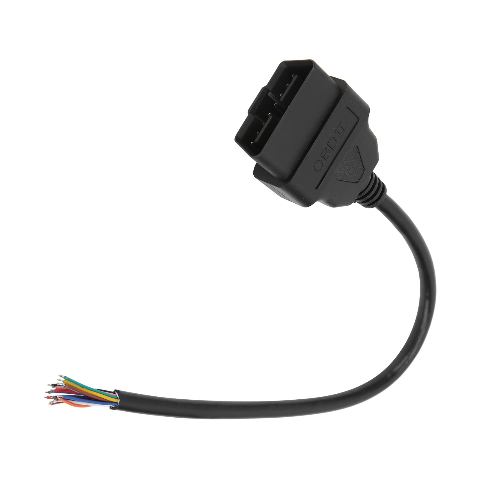 Obd2 16-poliger Steckeradapter, Verbindungskabel Für Elm327 Diagnosegerät, 30 Cm Verlängerung, Fahrzeugkompatibel.