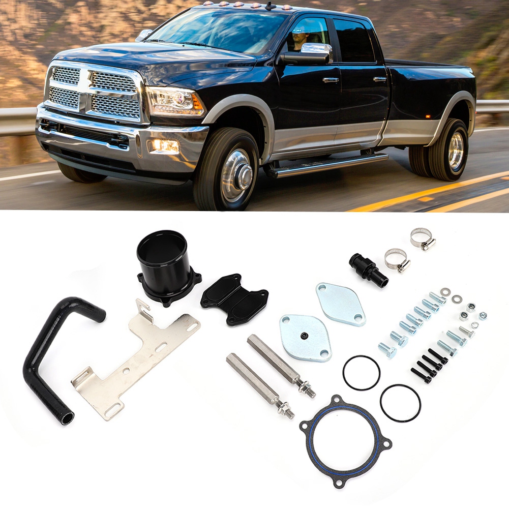 Agr-kühler- Und Drosselklappen-entfernungssatz Passend Für Dodge Ram 6.7l Für Cummins Diesel 10-14