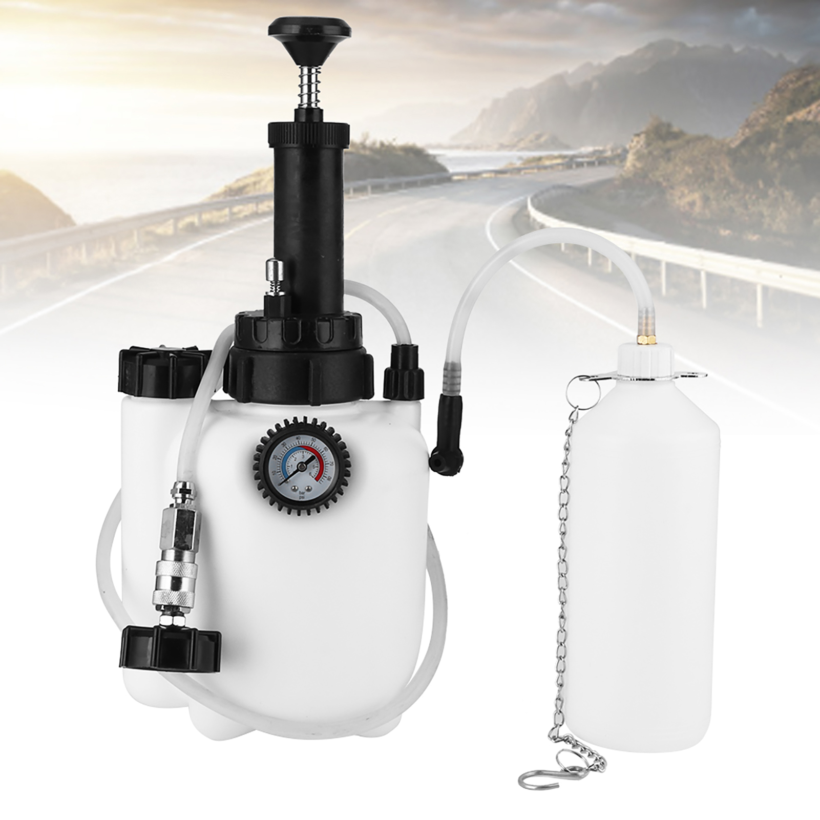 3-liter-brems- Und Kupplungsflüssigkeits-entlüftungswerkzeug-set, Pneumatisches Bremsenentlüftungswerkzeug, Entlüftungssystem