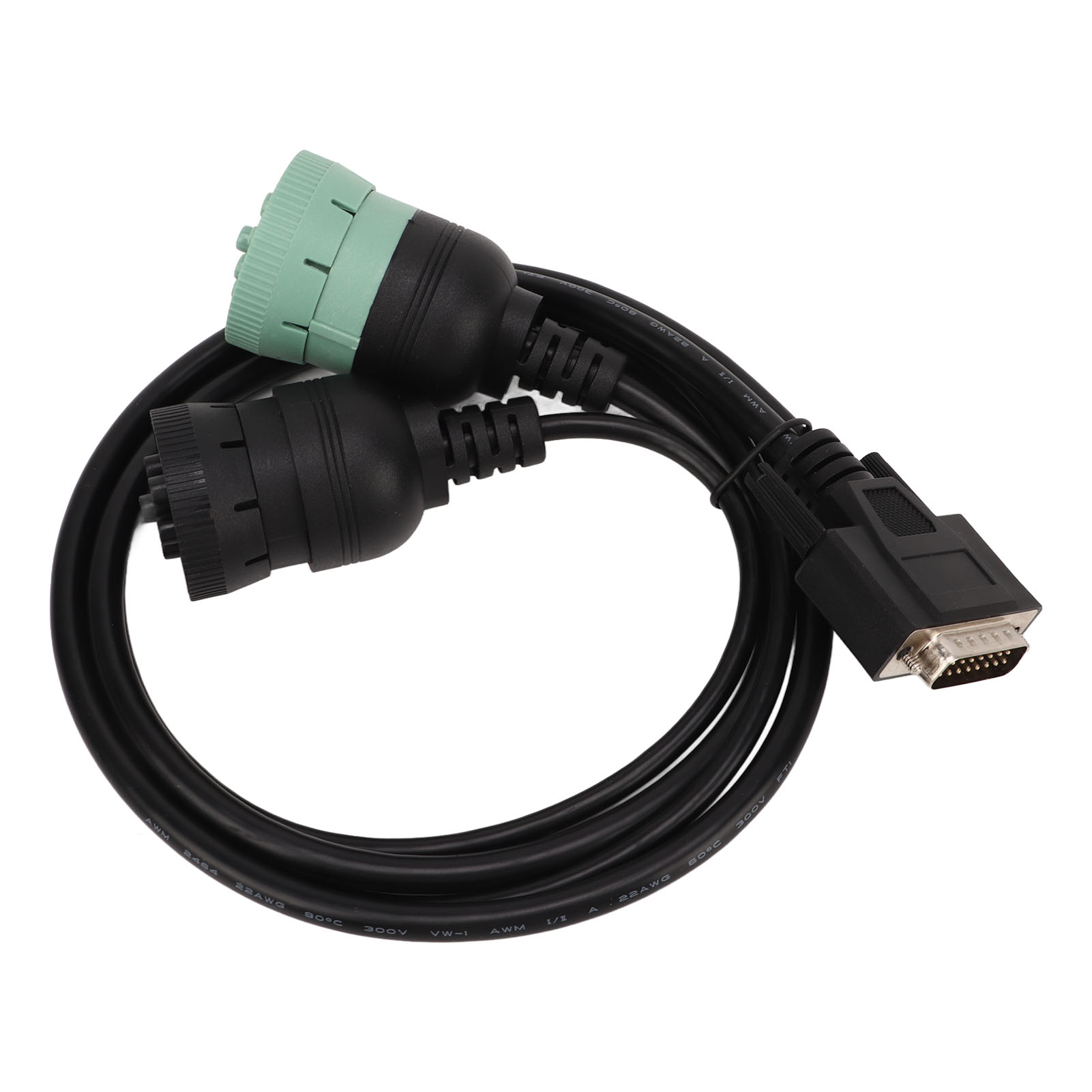 Db15 Auf 6p J1708 Und 9p J1939 Diagnoseadapterkabel, 402048 Stecker, Direktanschluss, Hohe Flexibilität, Für Lkw Und Schwere Nutzfahrzeuge.