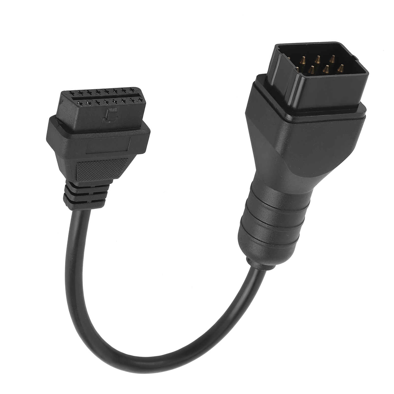 Obd2-diagnosekabel, 12-poliger Auf 16-poliger Adapter, Kfz-zubehör-verlängerung
