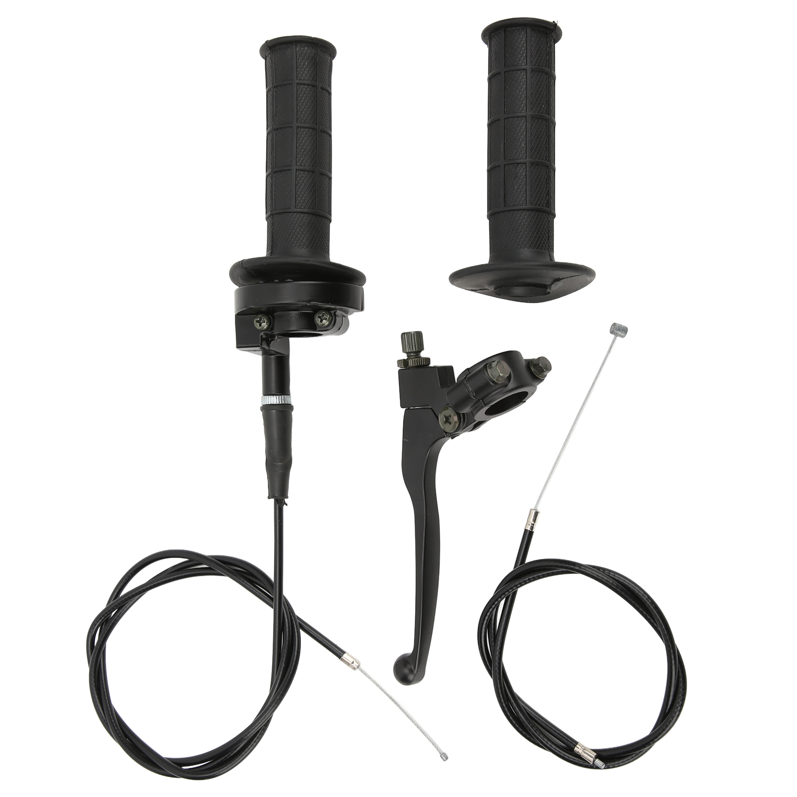 7/8-zoll-gas- Und Bremszugset, Matt Schwarz, Als Ersatz Für 50ccm, 90ccm, 110ccm Und 125ccm 4-takt-motocross-motorräder