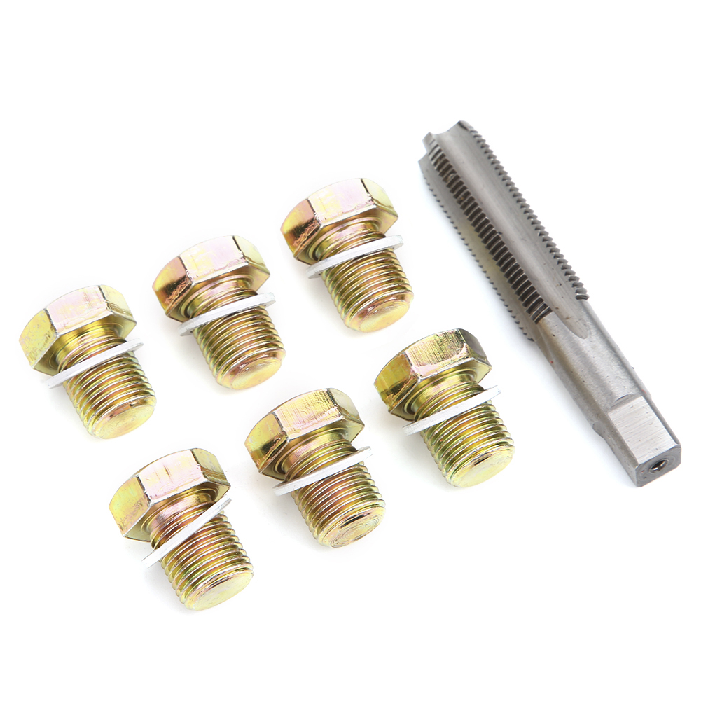 M13 X 1,25 Mm Ölablassschrauben-gewindereparaturset, Ölwannenschrauben-nachschneidwerkzeug