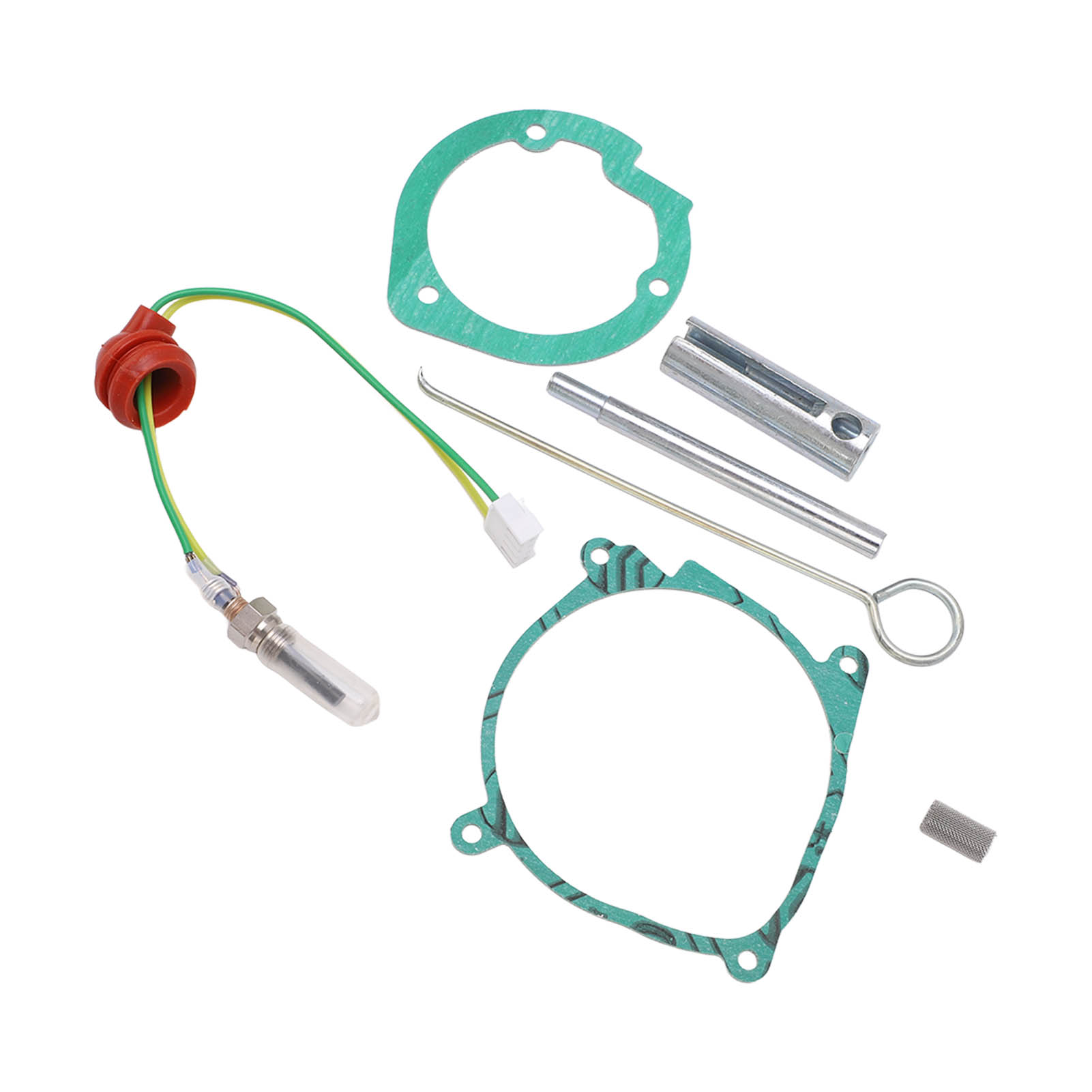 12v 2kw Diesel-standheizungs-reparaturset Mit Keramikglühkerze, Schraubenschlüssel Und Dichtungen, Kompatibel Mit Webasto 252069100102.