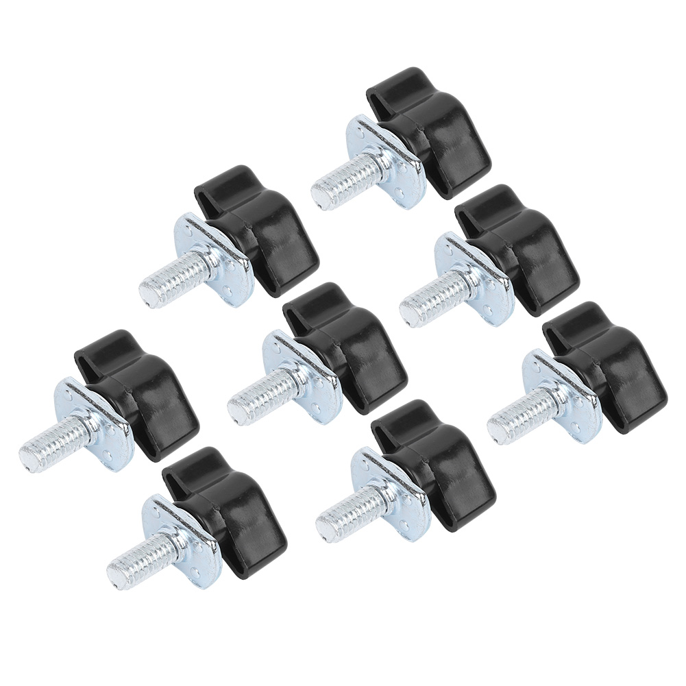 Schnellverschluss-set Für Hardtops, Inklusive Rändelschraubenmutter, Passend Für Jeep Wrangler Yj Tj Jk M8 25mm 95‑16