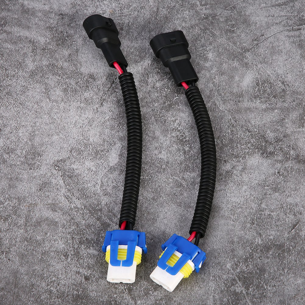 9006 X2 Keramikstecker, Kabelbaumadapter, Scheinwerfer-verlängerungsbuchse, Stecker-buchse, Kfz-kabelsatz