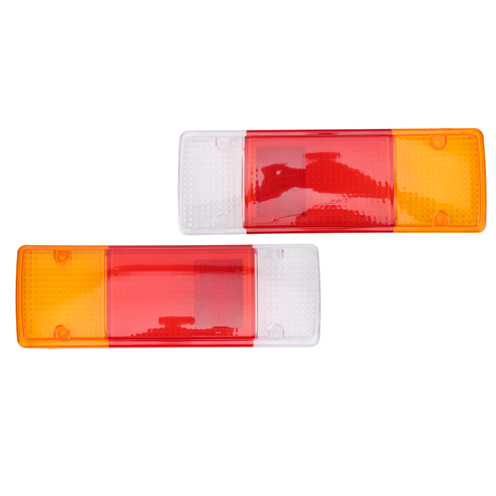 Rechte Und Linke Rücklichtgläser, Kompatibel Mit Hilux 2005–2011 Und Landcruiser 70/75/78/79, Ersatzglas, Paar, Dunkel Getönt