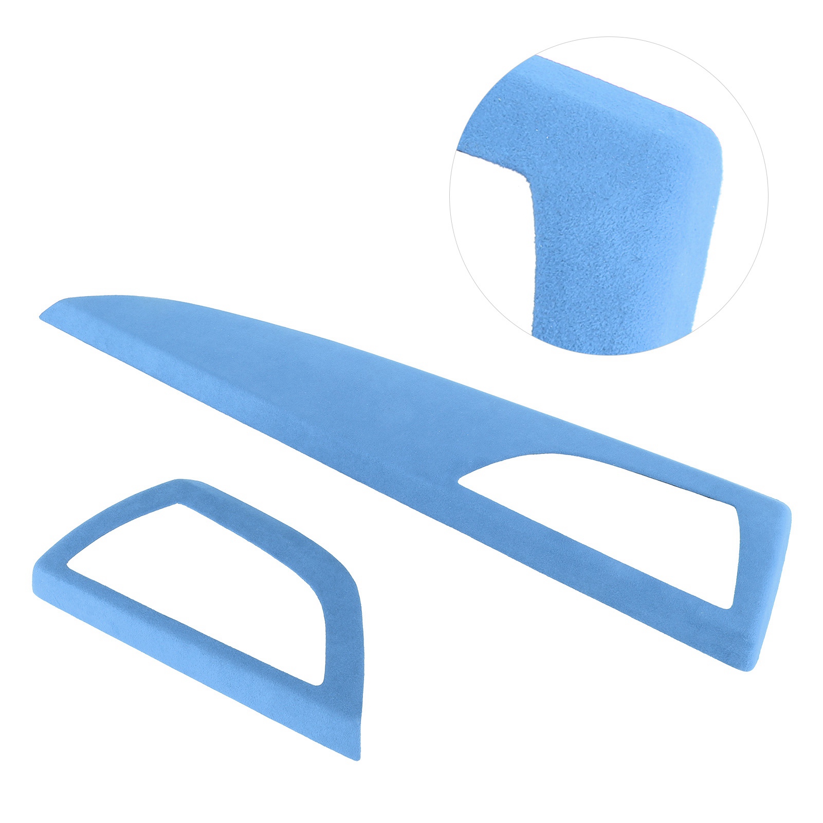 Copilot-tablet Mit 12-v-steckdose, Wildlederbesatz, Kompatibel Mit 1er Bmw F20 F21 (2011–2016), Himmelblau