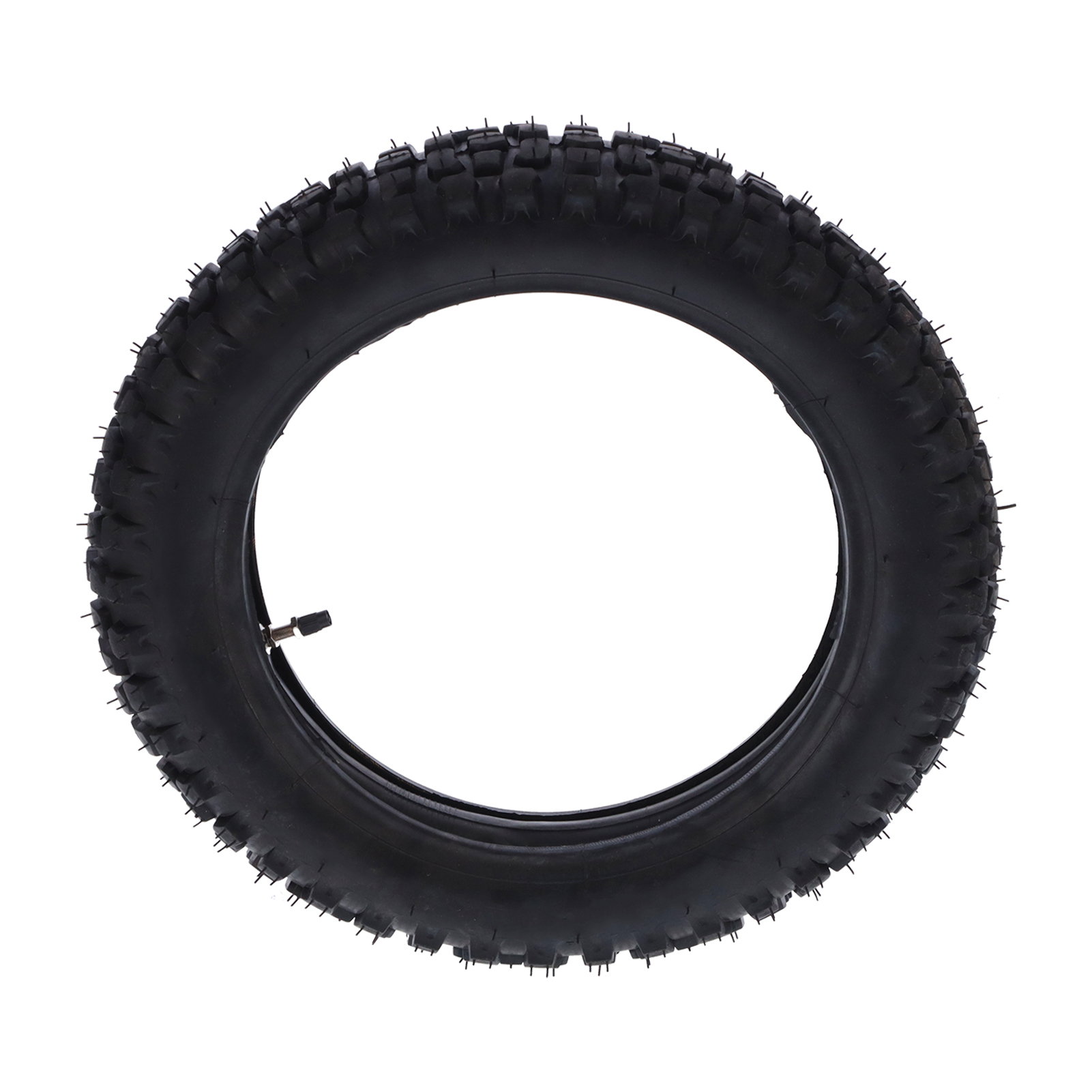 Kombi-schlauch 3.00-12 (80/100-12) Für Offroad-motocross- Und Pitbike-reifen, 2-teiliges Set, Robustes Gummi, Für Den Offroad-einsatz