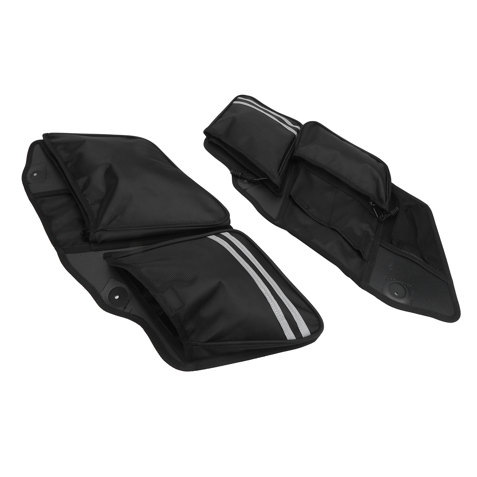 Wasserdichte Motorrad-seitentasche Aus Nylon, Gepäckträgertasche Mit Großem Fassungsvermögen, Wasserabweisende Satteltasche