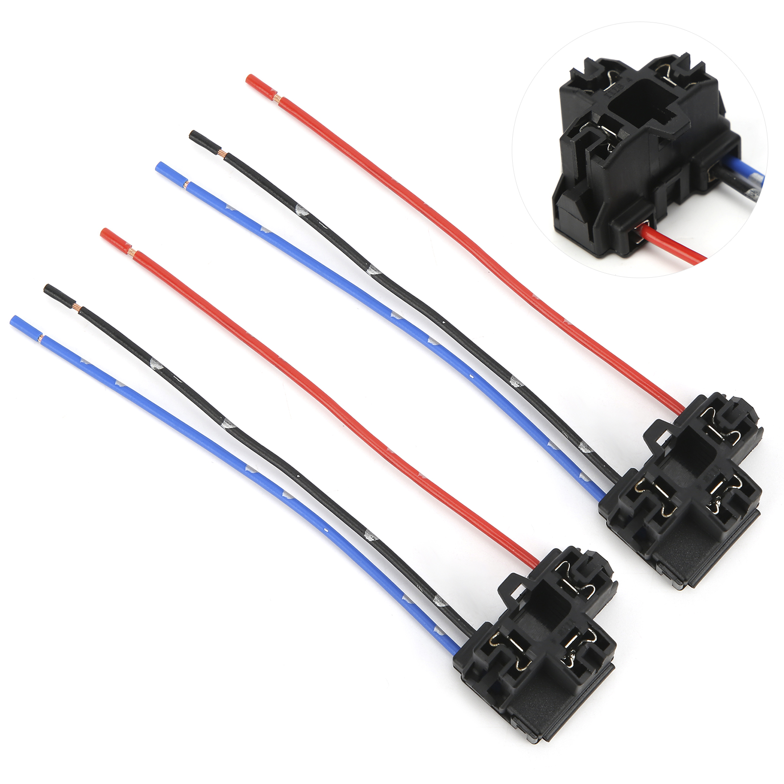 2 X H4-buchsen Mit Kupferdraht, Hitzebeständig, Plug & Play-anschluss, 12 V