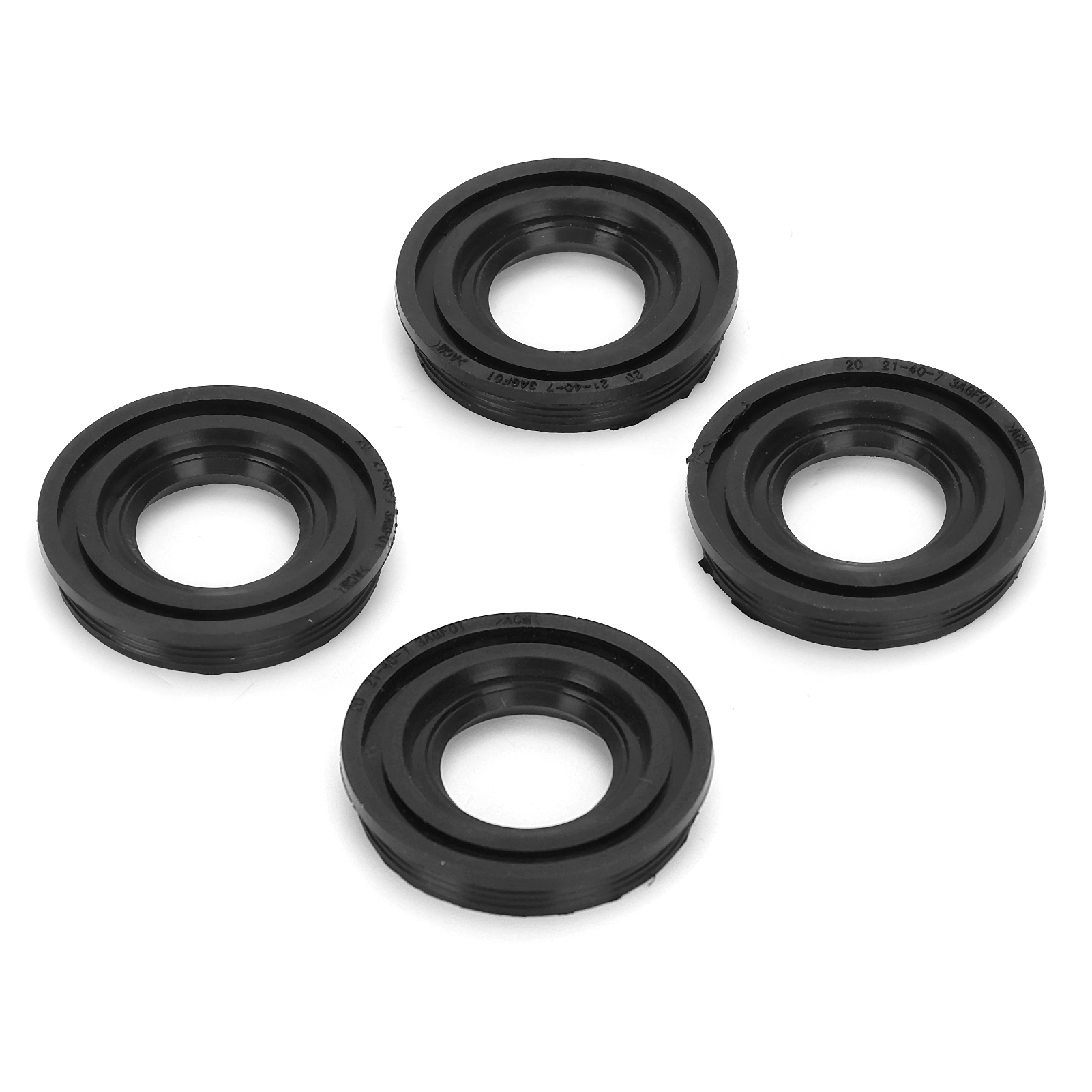 4 Einspritzdüsendichtungen 1372494 Für Ford Transit Mk7 2.2 Fwd 2006–2014, Dichtungssatz, Ersatzteil, 4 Stück