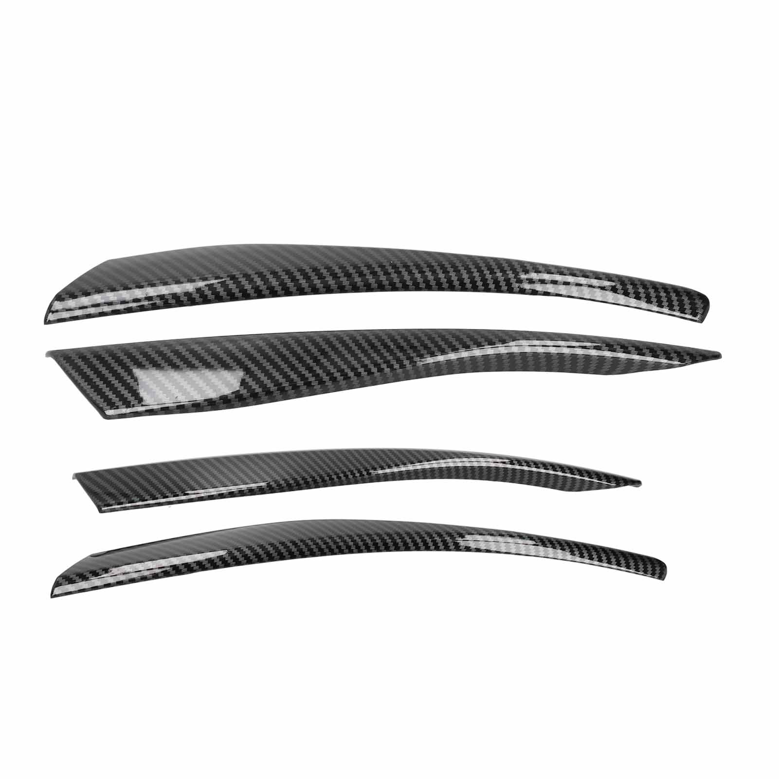 4-teiliges Set Nebelscheinwerferblenden Im Carbon-stil, Passend Für Mk8 2020-2021 Frontstoßstange
