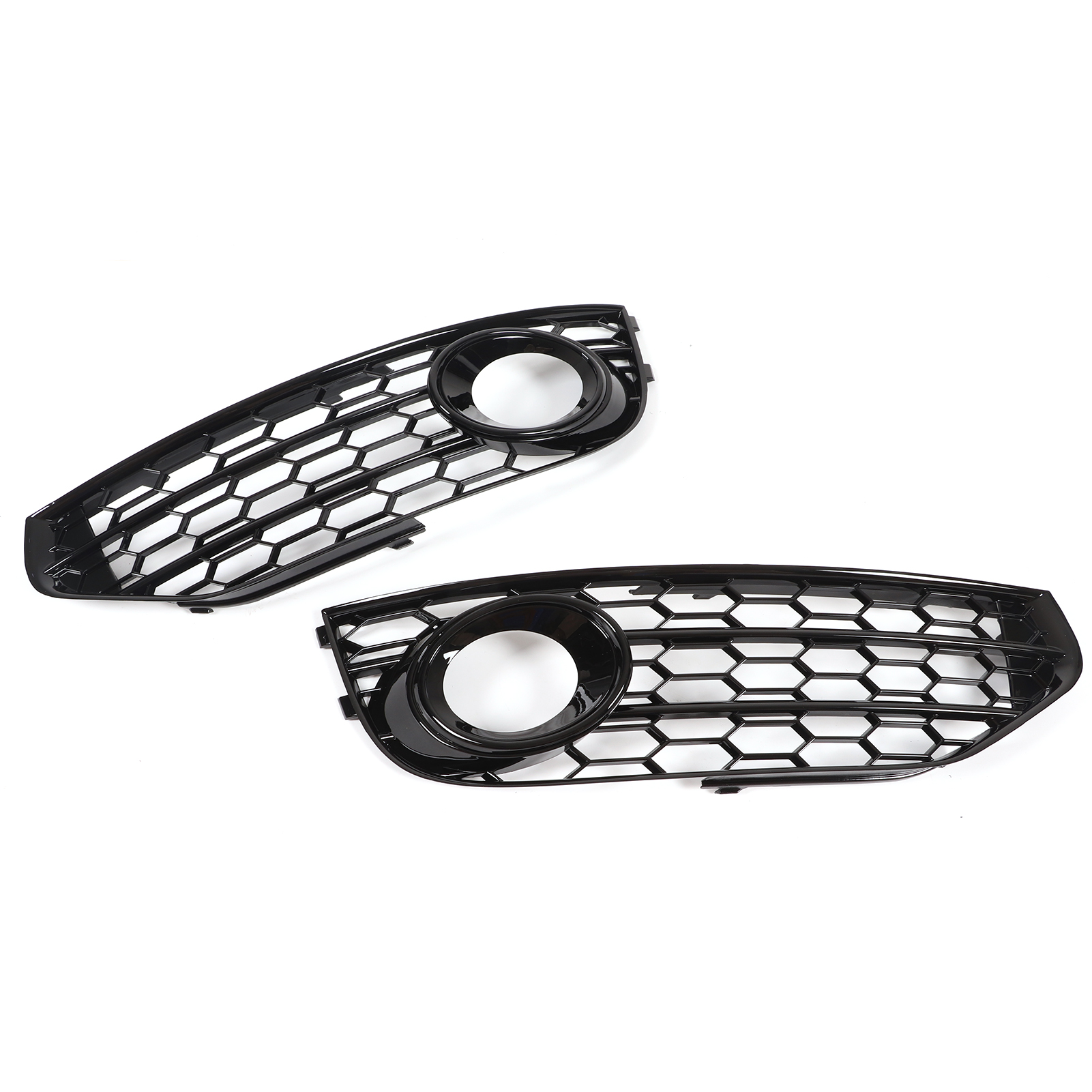 Paar Nebelscheinwerferblenden 8k0807681j01c, Glänzend Schwarze Zierleisten Für Scheinwerfer, Passend Für Audi A4 B8/b8.5 Allroad (2009–2016), 2-teiliges Set