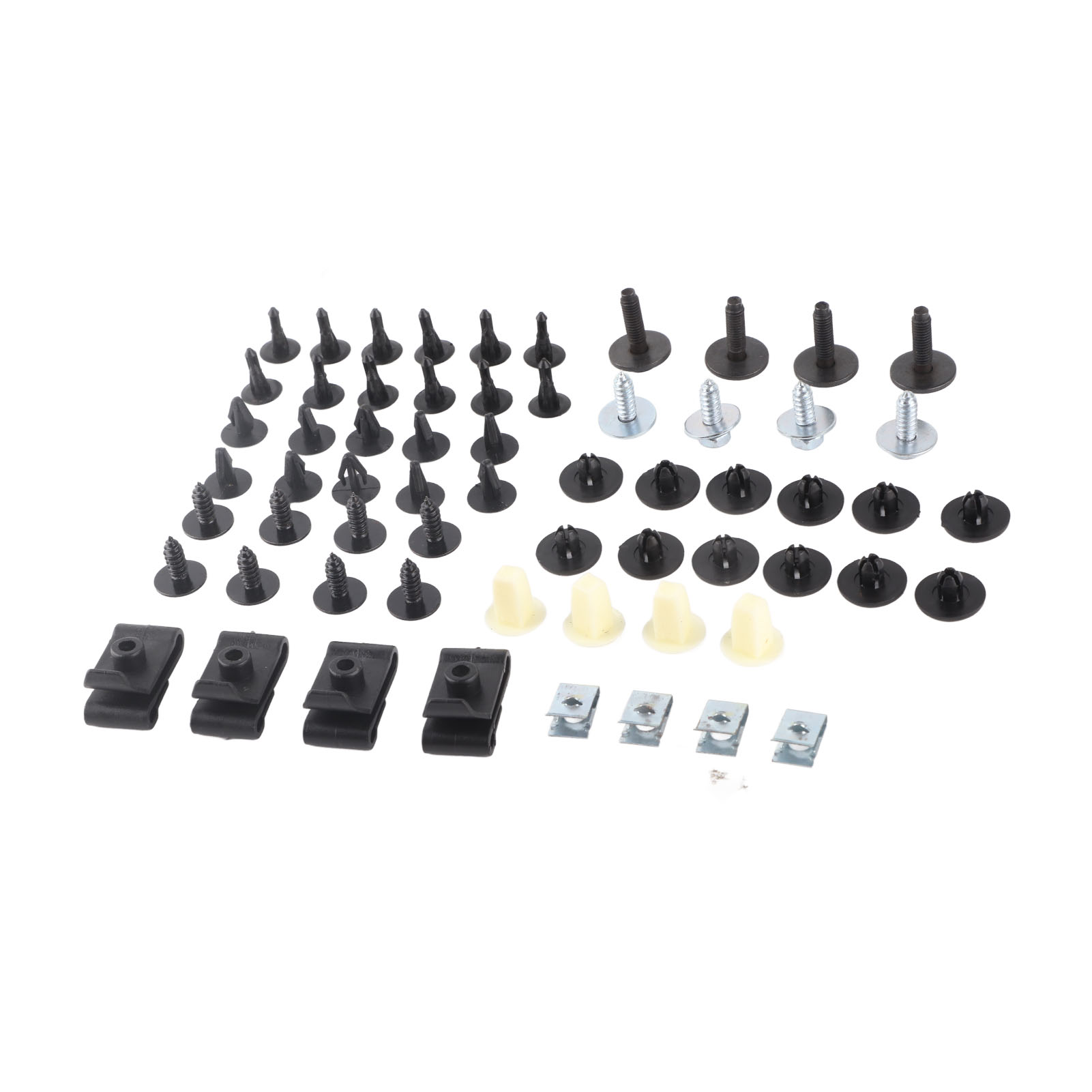 50 Unterbodenbefestigungsclips, Motor- Und Kotflügelschutzclips, Karosserieschrauben Für Avensis – 50-teiliges Set