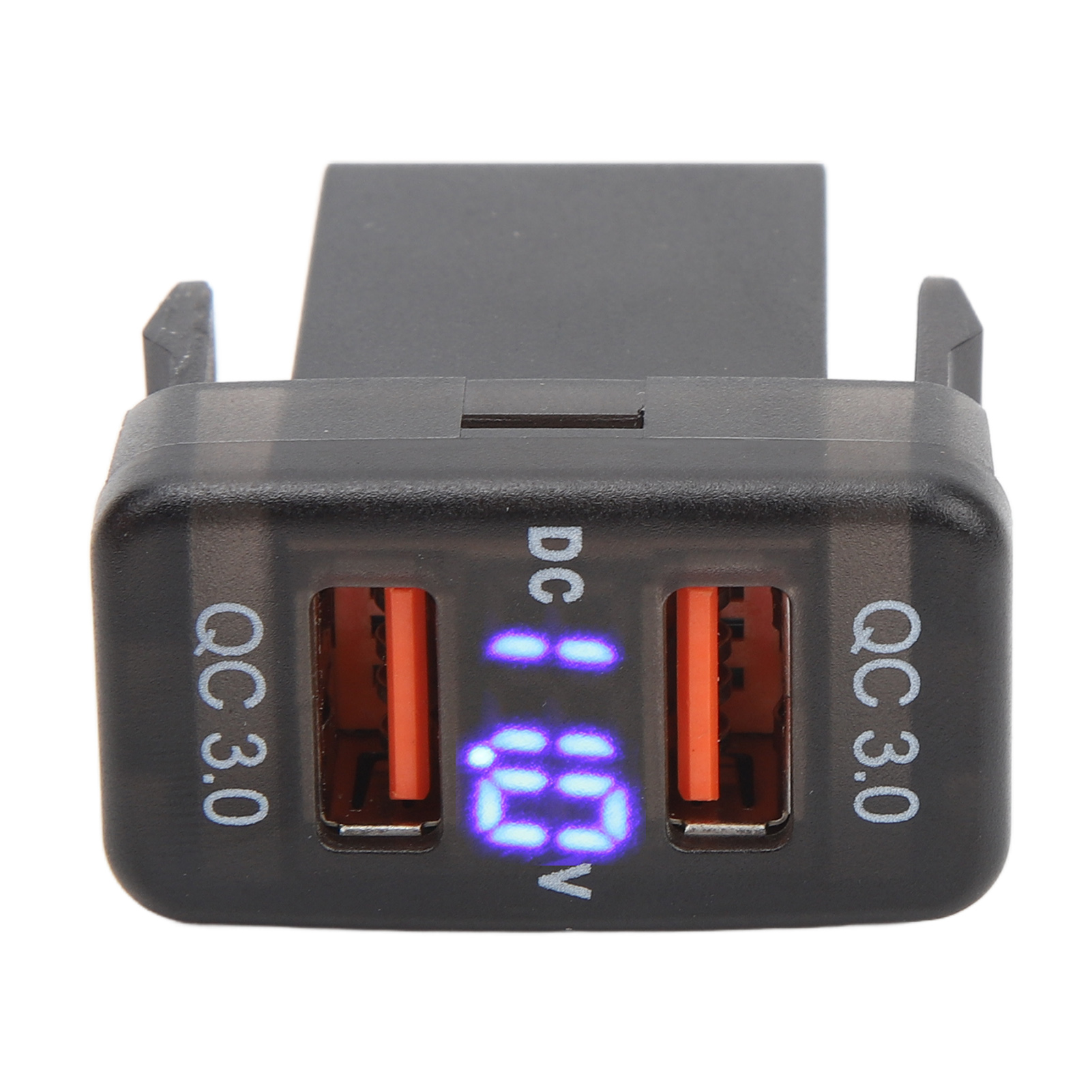 Dual-port-qc3.0-usb-schnellladestecker Mit Zigarettenanzünderadapter Für Fj Cruiser, Fortuner, Hilux Und Tacoma (1,57 X 0,87 Zoll)