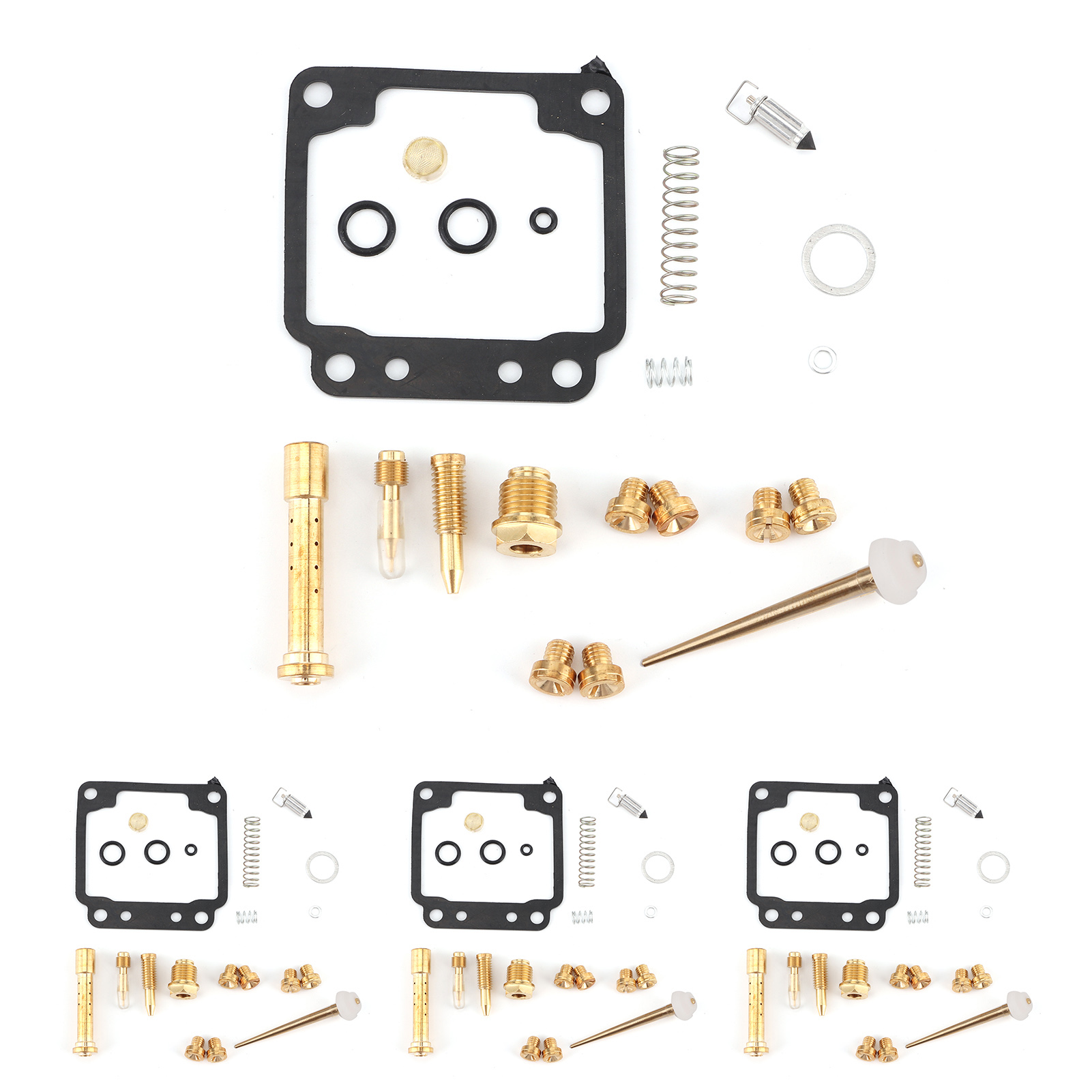 4x Vergaser-reparatursatz, Vergaser-reparaturzubehör Kompatibel Mit Yamaha Xj650 1980-1984