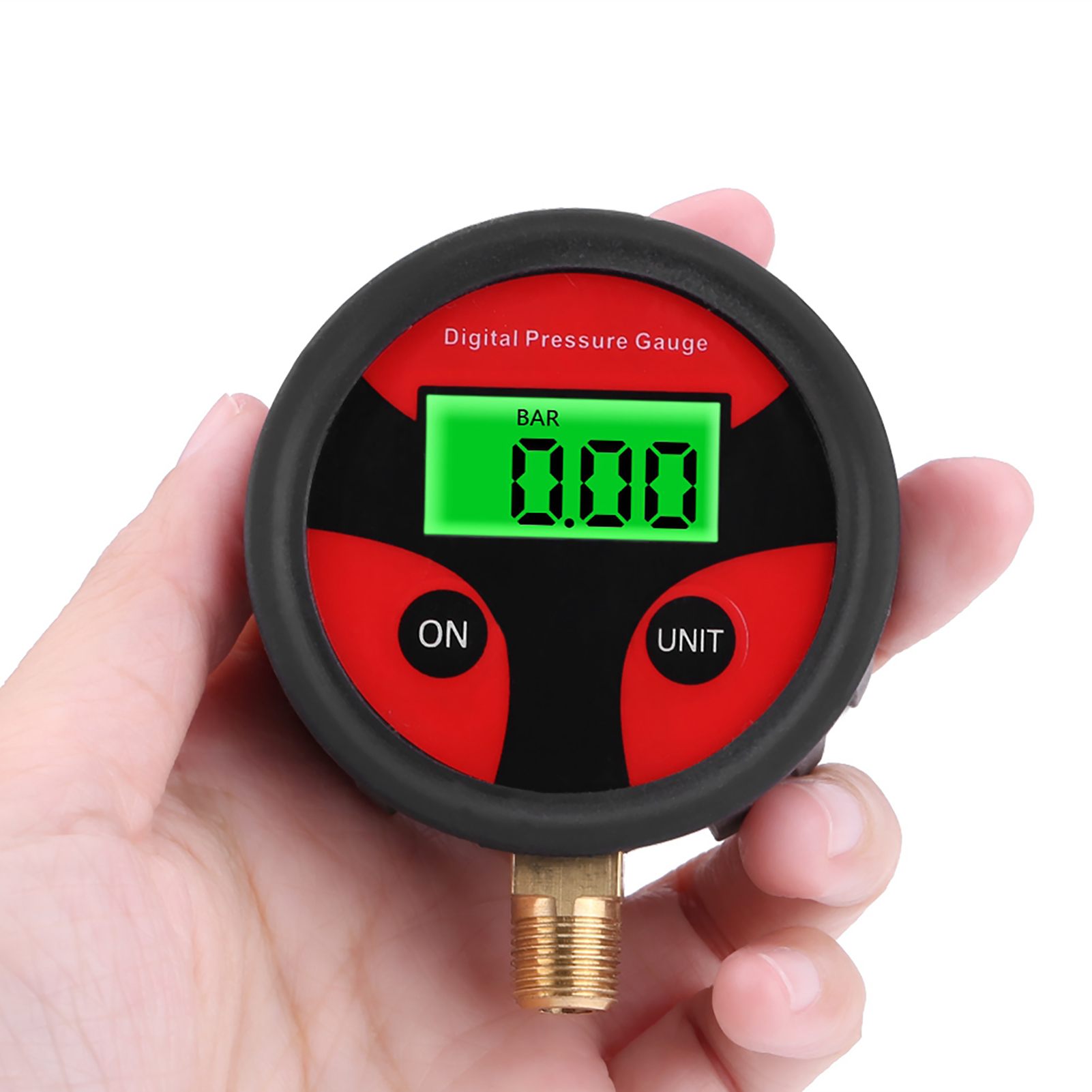 Digitales Lcd-reifendruckmessgerät 0–200 Psi Für Pkw, Lkw Und Motorrad – Präzises Druckmessgerät Mit Digitalanzeige
