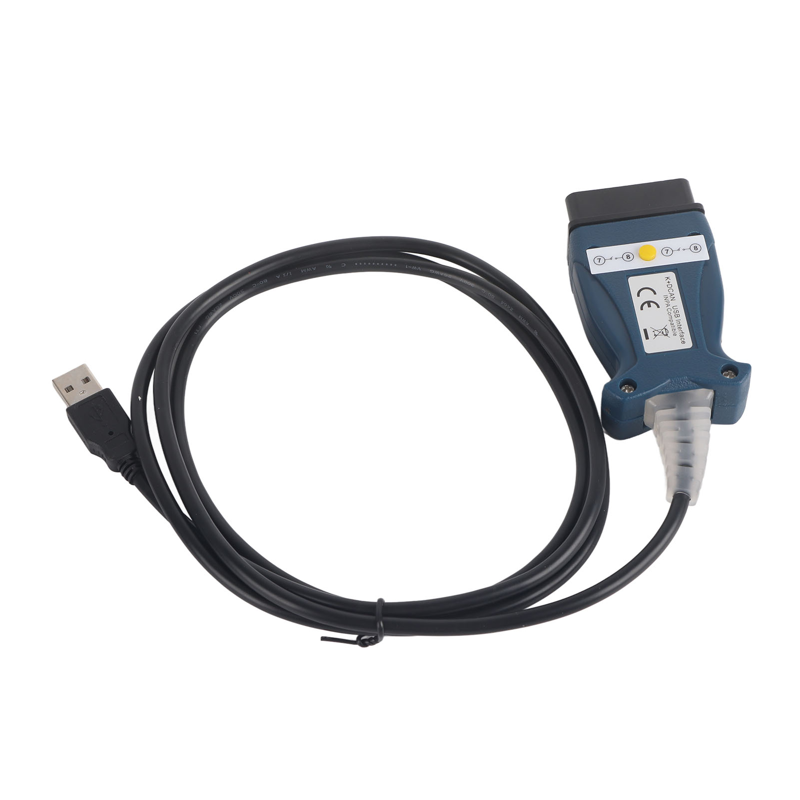 Professionelles Usb-obd2-diagnosekabel Für Fahrzeugscanner, K-dcan-schnittstelle, Kompatibel Mit Bmw E60, E61, E83, E81, E87, E90, Ersatzkabel