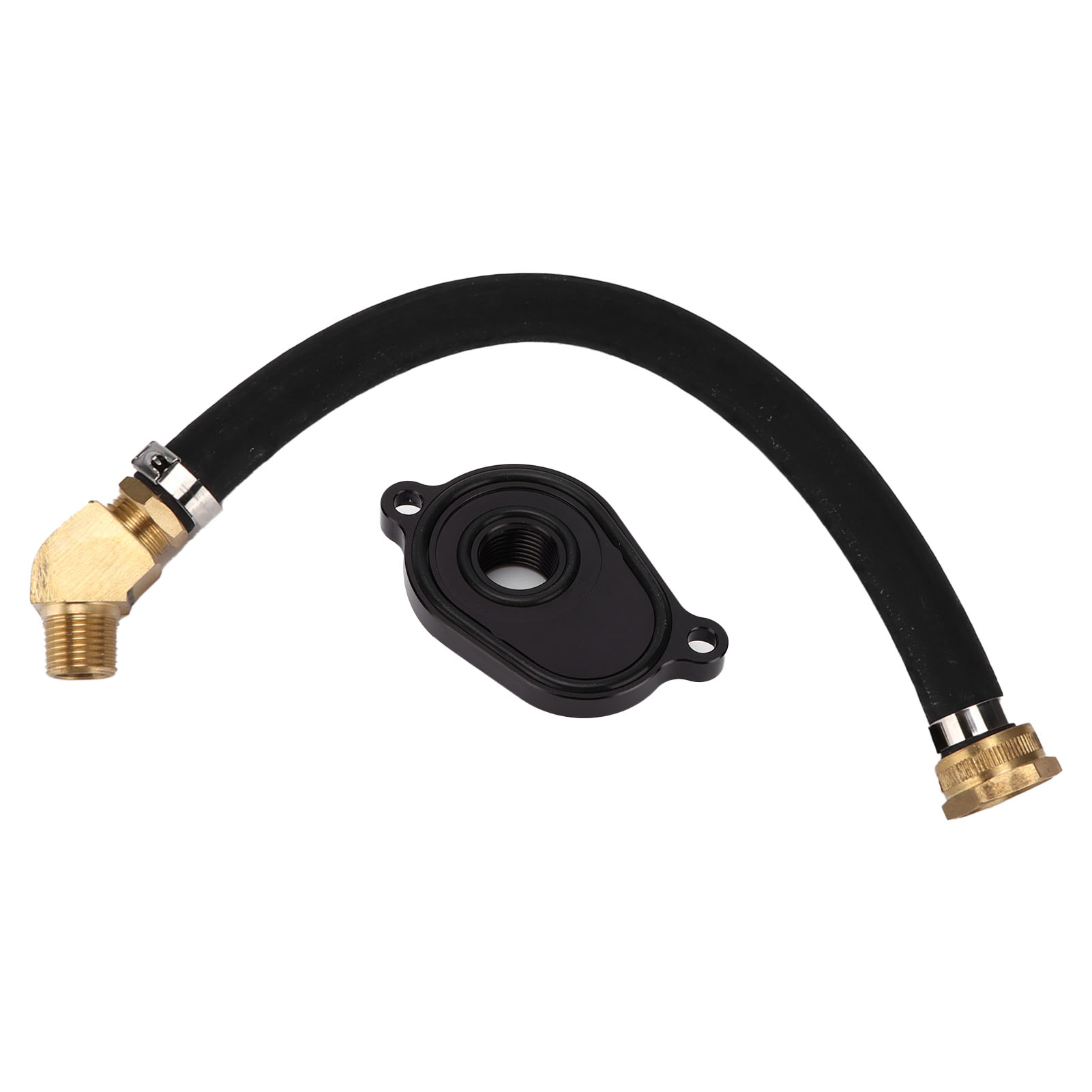 Ölkühler-spülset Für Fahrzeuge Mit Eloxiertem Aluminiumadapter, Ersatzteil Für Ford Powerstroke 6.0l 2003-2010