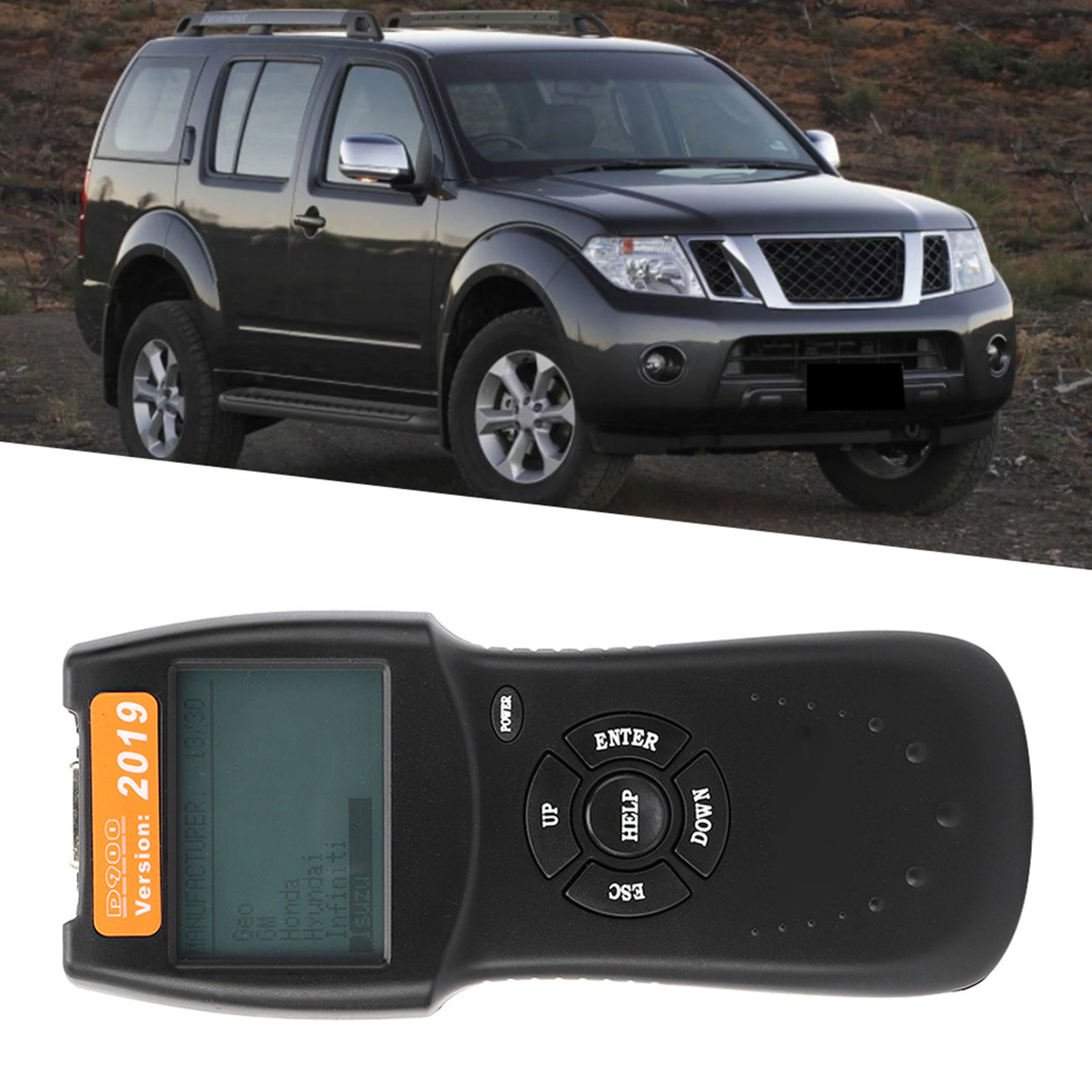 Universelles Kfz-fehlercodelesegerät D900 Canbus Obd2 Scanner Diagnosegerät Version 2019
