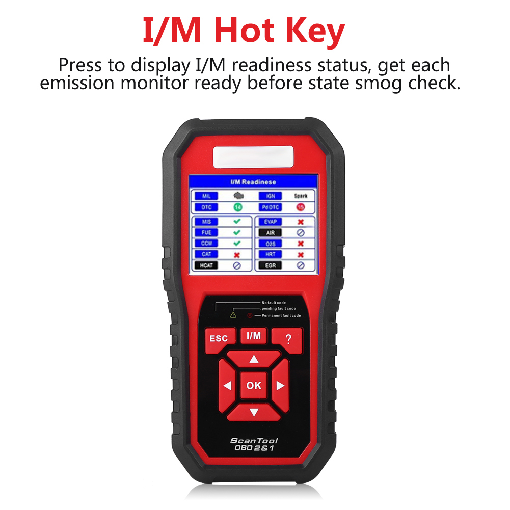Kw850 Obd2 Eobd Fahrzeugdiagnosegerät, Fehlercodeleser, Mehrmarken-scan-tool